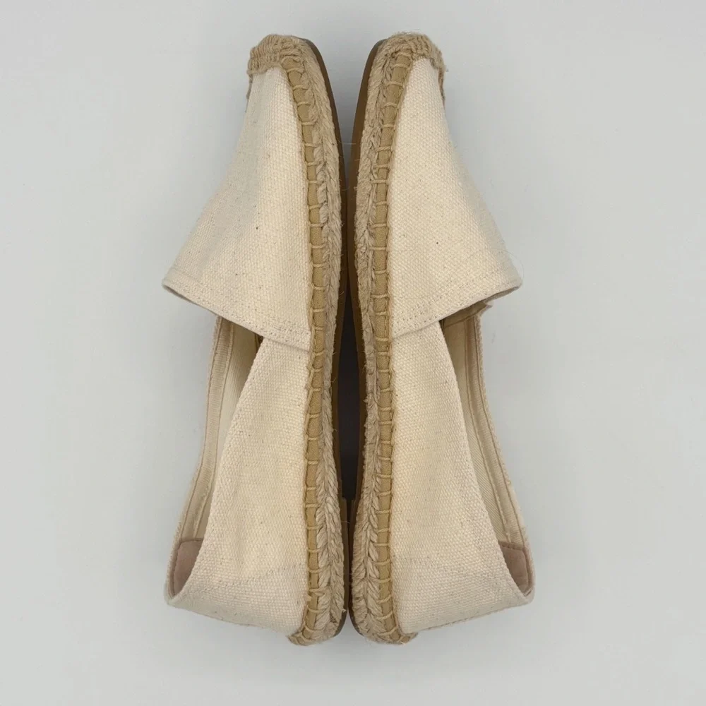 Soludos Beige Natural The Dali Original Espadrille Sz 6 6.5